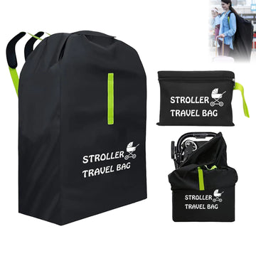 Baby Stroller Travel Bag With Shoulder Belt Pram Universal Dust Bag Organizer Kindergarten Carts Accessories Walker Cribs Bags