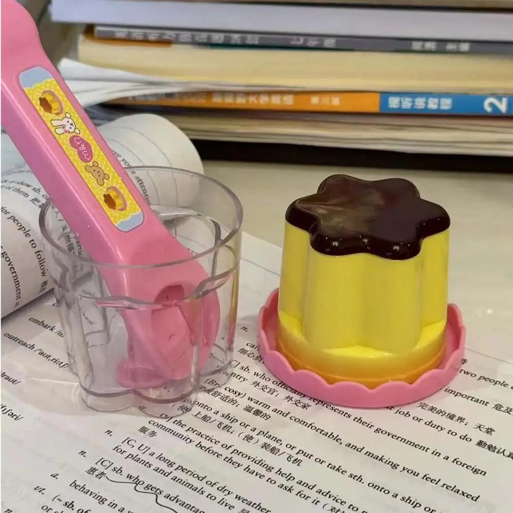 Food Feeding Pudding Feeding Toy Role Play Early Education Strawberry Pudding Toy Simulation Japanese Play House Toys for Friend